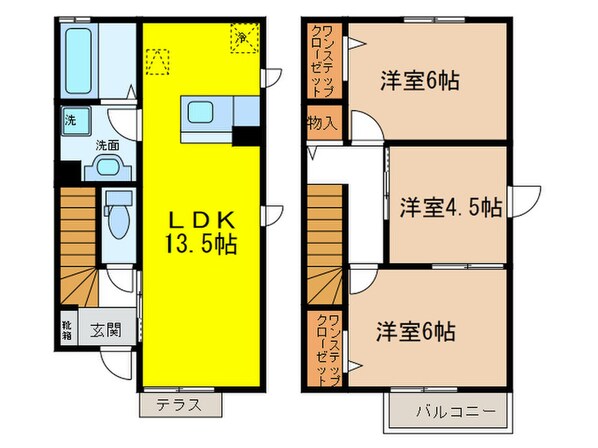 ラフィーナの物件間取画像